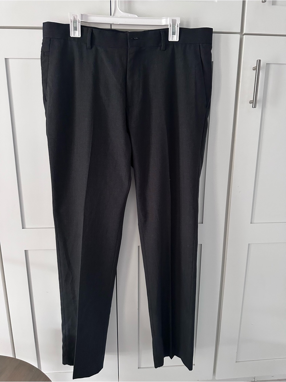 English Laundry Black Men's Dress Trousers
